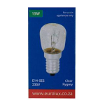 Eurolux Oven Lamp, Pygmy E14 15 Watt